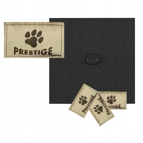 AIO FACTORY 130x105 cm PRESTIGE Letto per cani impermeabile nero