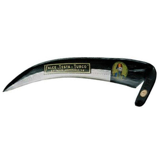 Vigor-blinky 6415060 Falci Austriache Testa Turco Strettissime senza Barba 60 cm colore Nero