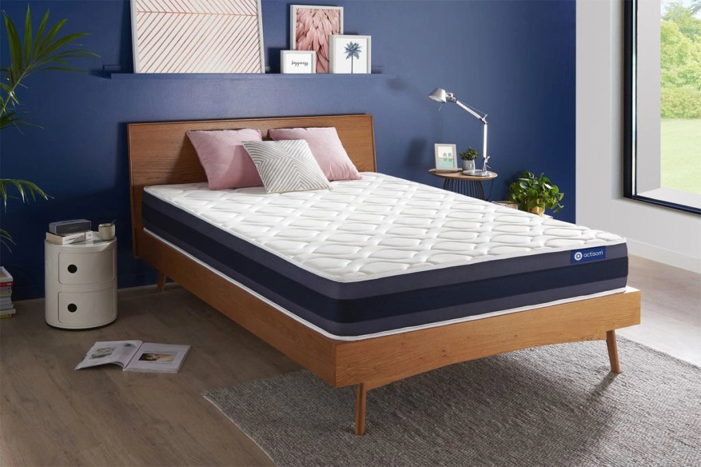 Materasso Actiflex morpho 130x190cm - Spessore : 24cm - Molle insacchettate e memory foam - Bilanciato
