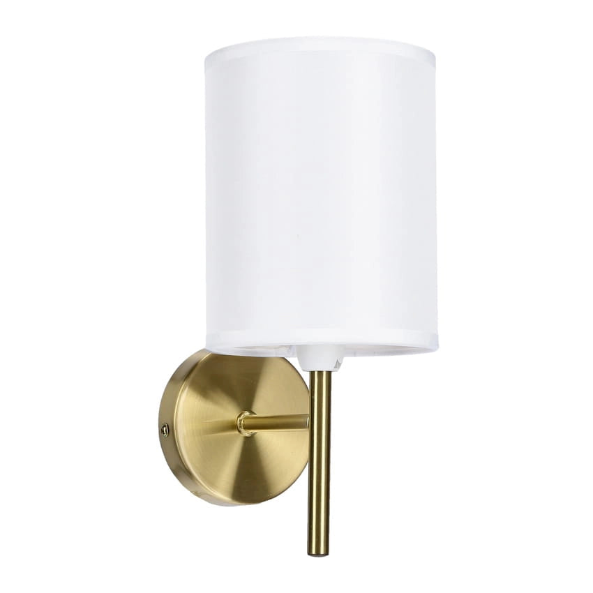 Applique Candellux YAN 21-45386 ottone bianca E14 1 luce