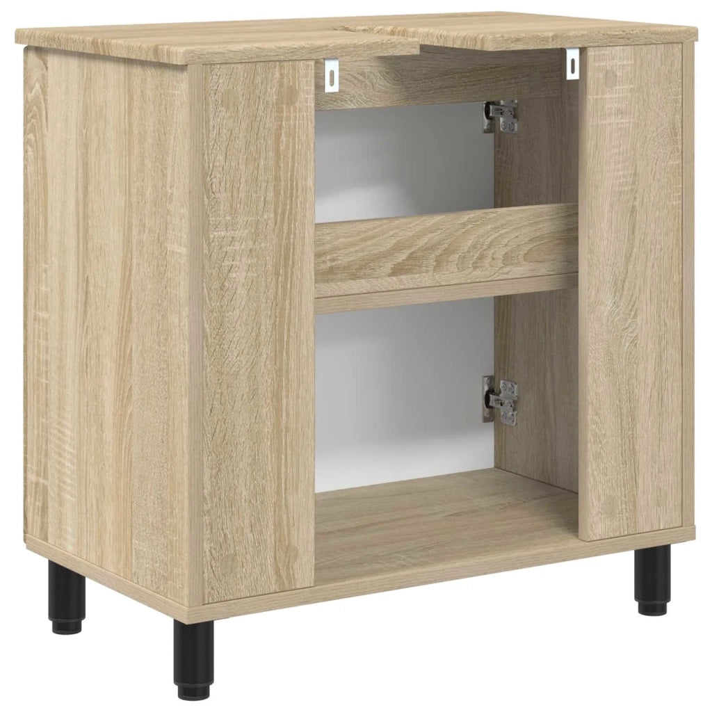 Mobiletto da bagno Rovere Sonoma 60 x 35 x 60 cm 889407