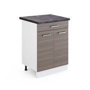 Vicco Mobiletto base per cucina Grigio 60 cm con cassetto, PL Antracite