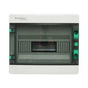 Pannello portafusibili PT applicato 1 fila, 12 moduli IP65 Breckner Germany