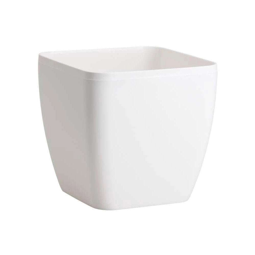 Vaso quadro Eris Lucido 14 cm bianco