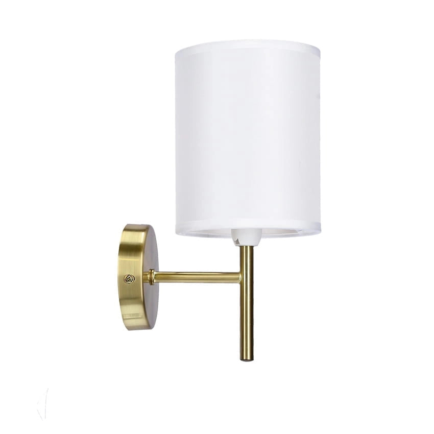 Applique Candellux YAN 21-45386 ottone bianca E14 1 luce