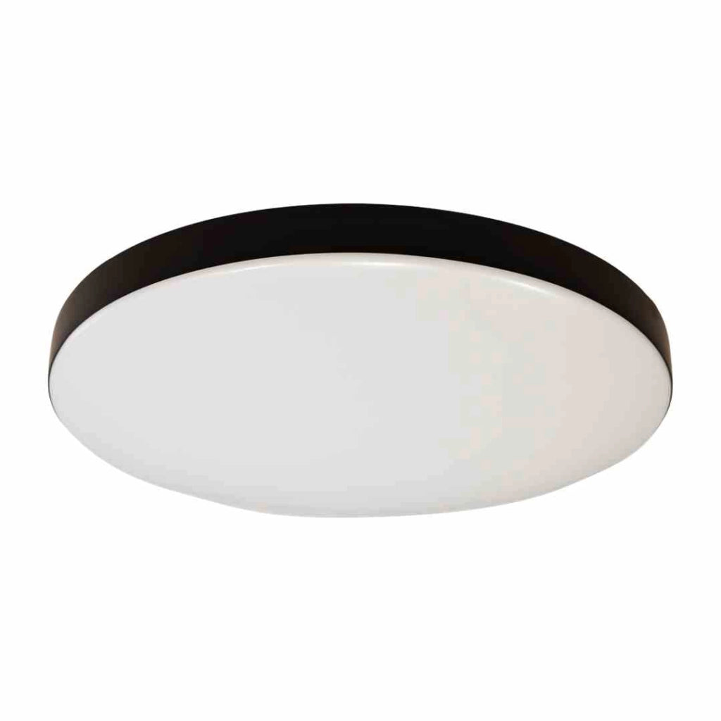 Plafoniera LED Milagro Maya 15W 33cm 4000K IP44 nero