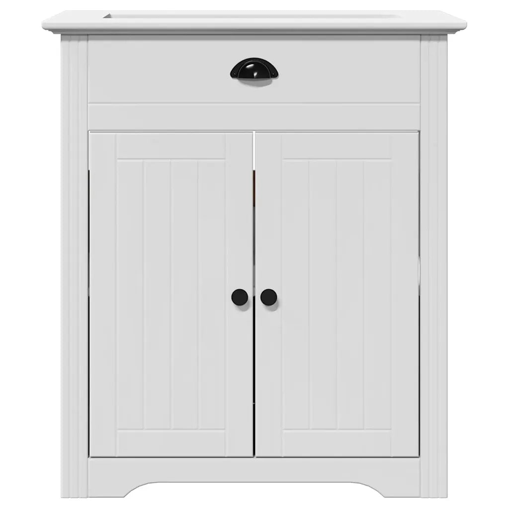 Mobile Lavabo da Bagno BODO Bianco 70x35x80 cm 4016863