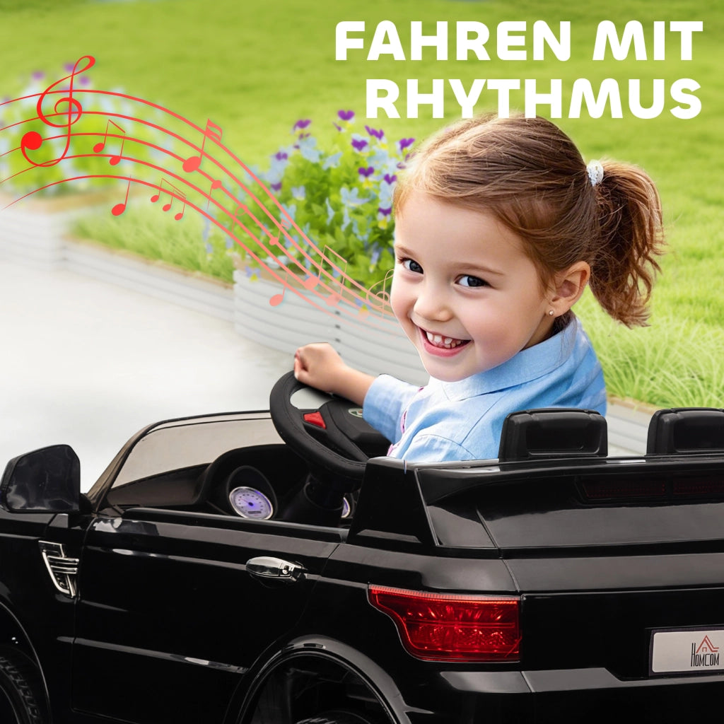 Auto elettrica per bambini SUV ¨C Minimal ¨C nero