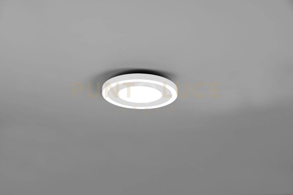 Plafoniera  CARUS LED rotonda bordo bianco R67222031