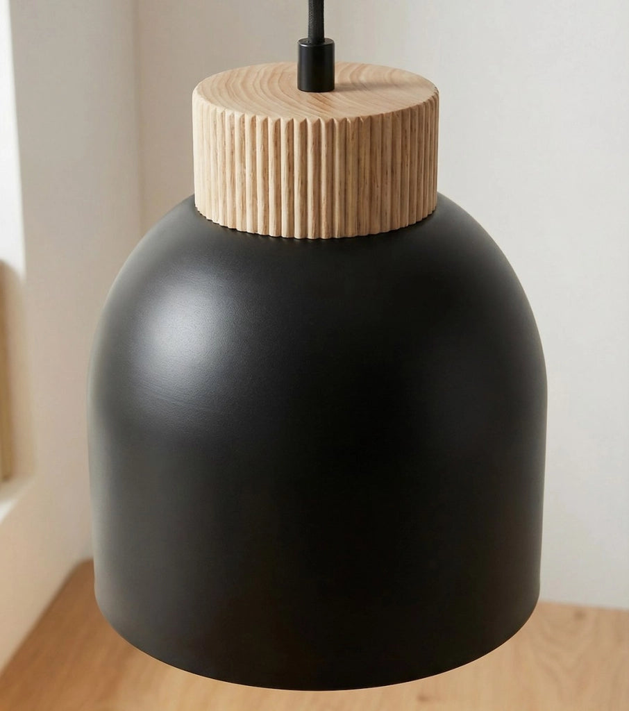 Lampada a sospensione KRU spider nera 3xE27 Emibig