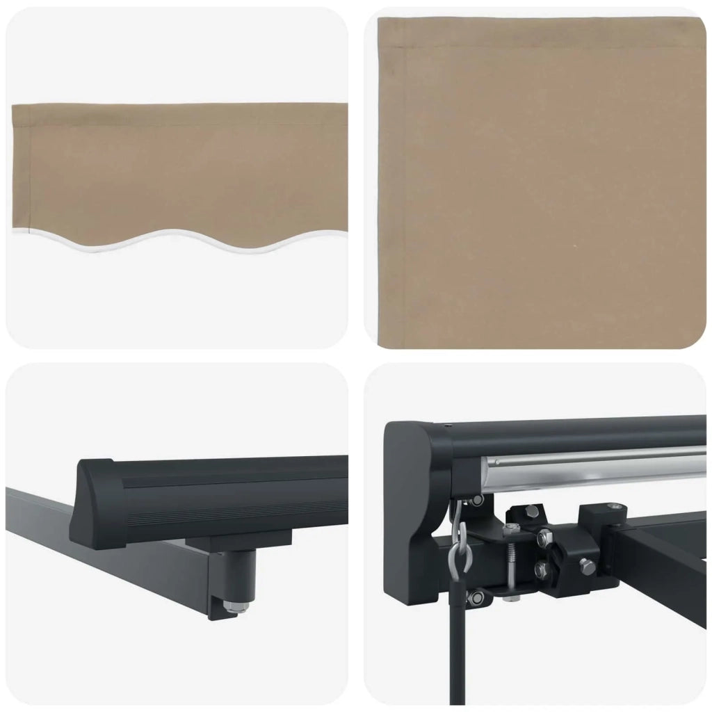 Struttura della tenda Beige 350 x 250 cm 3330355