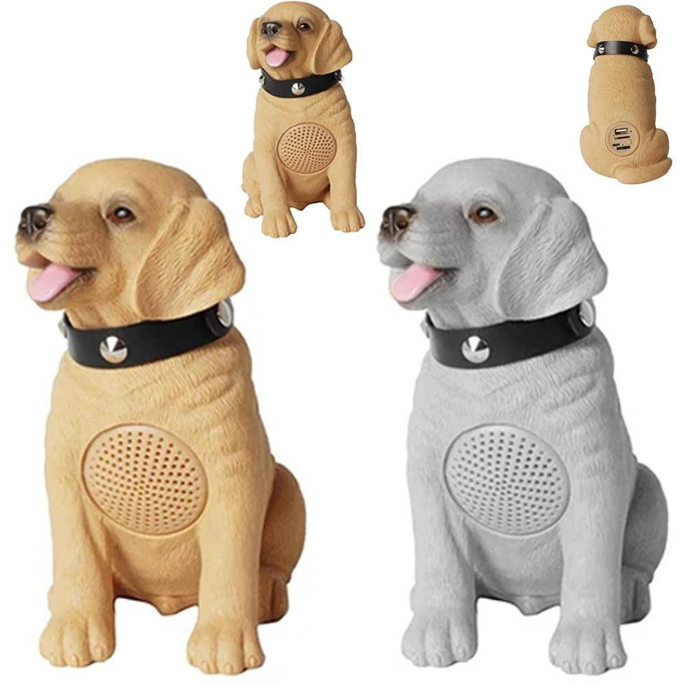 Trade Shop - Altoparlante Bluetooth Wireless A Forma Di Cane Speacker Radio Stereo Portatile -