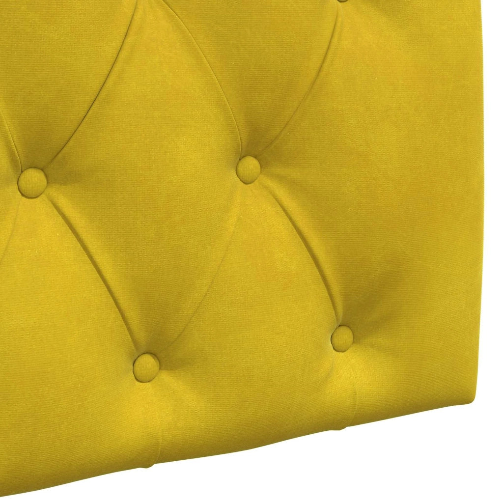 Testiera sospesa Con luce LED Giallo Velluto 42032171