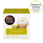 Nescafe' dolce gusto cappuccino caffe' in capsule multipack 10 confezioni da 16 capsule ciascuna