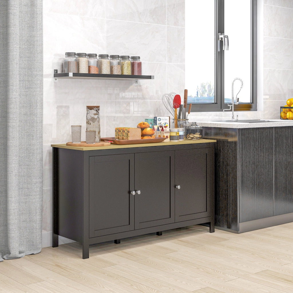 Mobile Ingresso con Ante ¨C Minimal ¨C Nero 120x40x70 cm