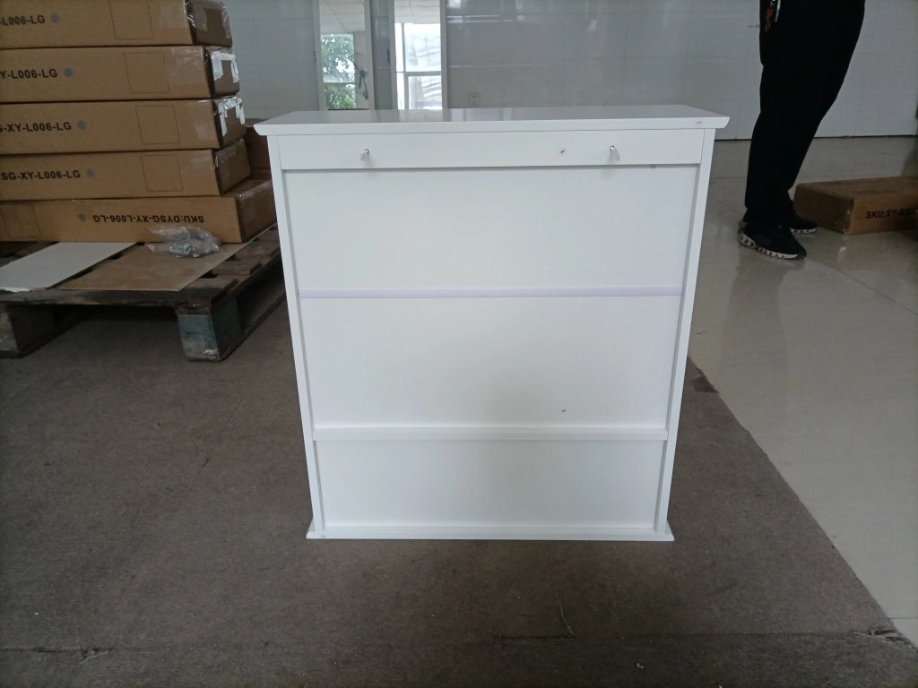 ARMADIO DA BAGNO con specchio 54,6 x 19,8 x 60 cm Bianco MDF