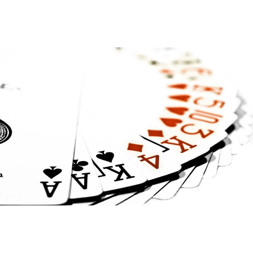 Trade Shop - 52 Carte Mazzo Da Gioco Poker + 2 Jolly Plastificate Lavabili Ramino Scala 40 -
