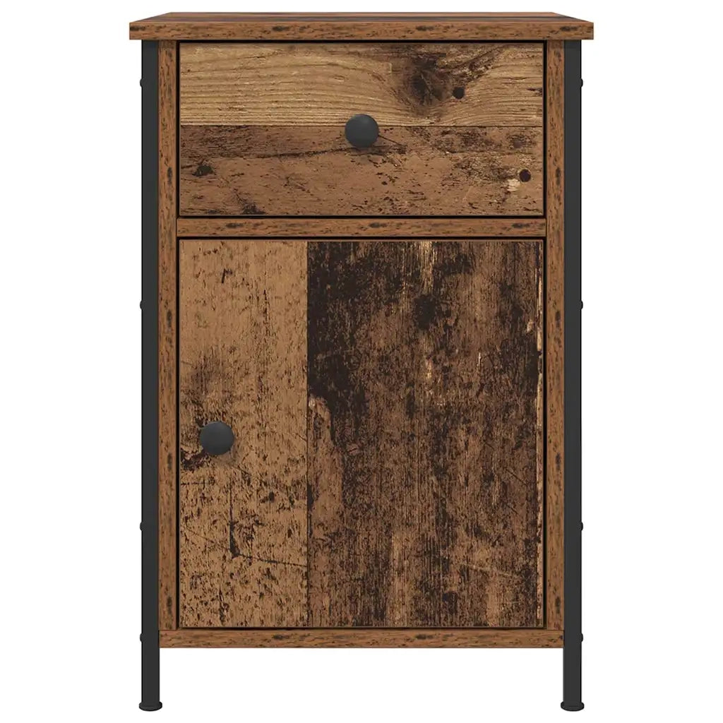 Armadio da Notte 2 pcs Legno vecchio 40 x 42 x 60 cm 875781