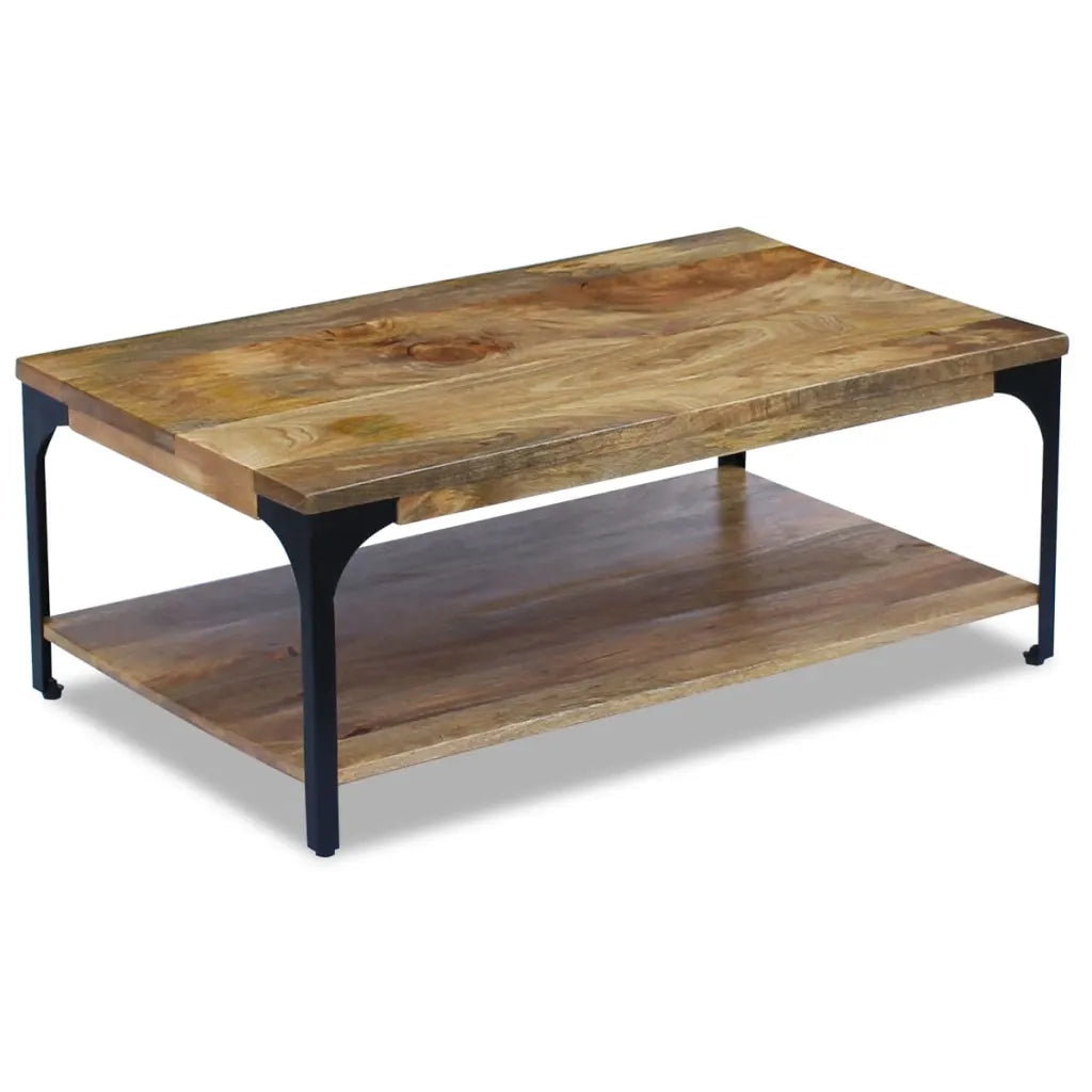 Tavolino da Salotto in Legno di Mango 100x60x38 cm 243341