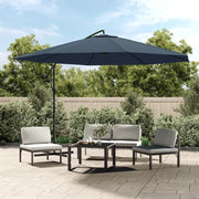 Ombrellone a Sbalzo da Giardino 3,5 m Blu 42198