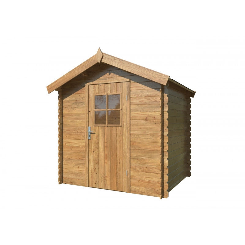 Casetta in legno impregnato 206x176 cm pareti 19 mm  Esterni da Vivere Paola
