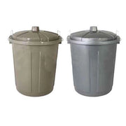BIDONE PER RIFIUTI 'BIN' Ø 34xh 41 cm, 21 lt - Col. Silver