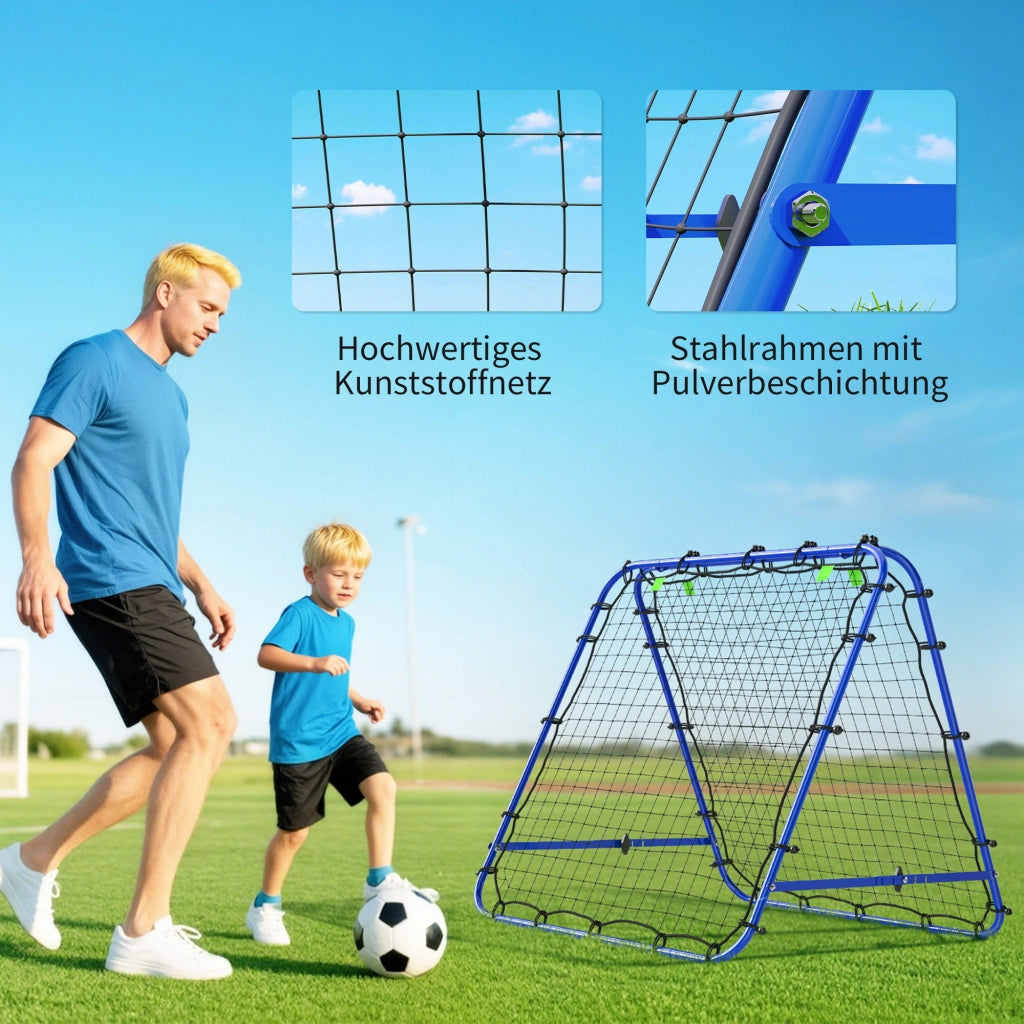 Rimbalzino per Calcio ¨C Minimal ¨C Blu 100x68-95cm