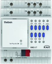 Attuatore KNX 6 canali HMG 6 T