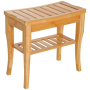 Sgabello da Bagno ¨C Minimal ¨C Bamb¨´ 47.5x26x44.5 cm Naturale
