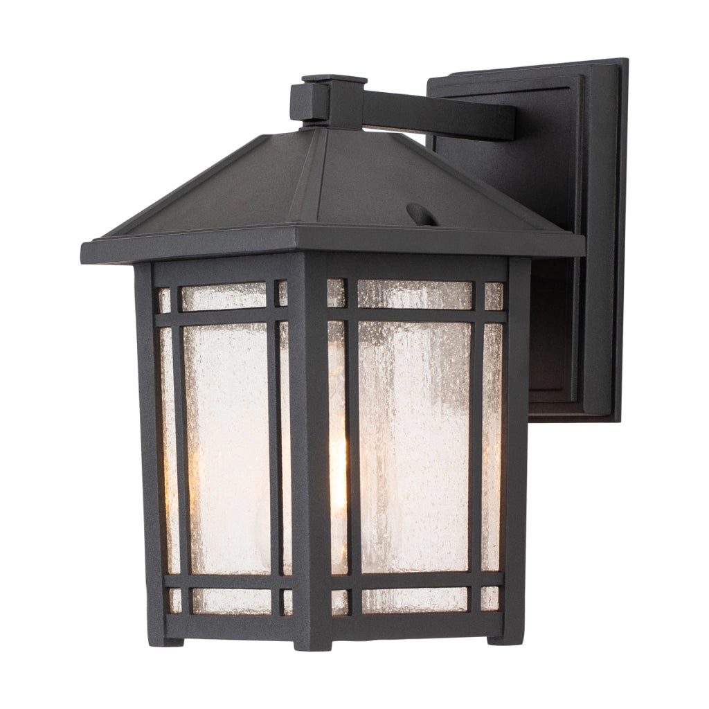 Applique esterna nera E27 60W IP44 Cedar Point Quoizel