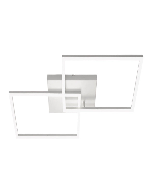 Plafoniera BARD a led moderna 52W Bianco 3394-66-102 Fabas Luce