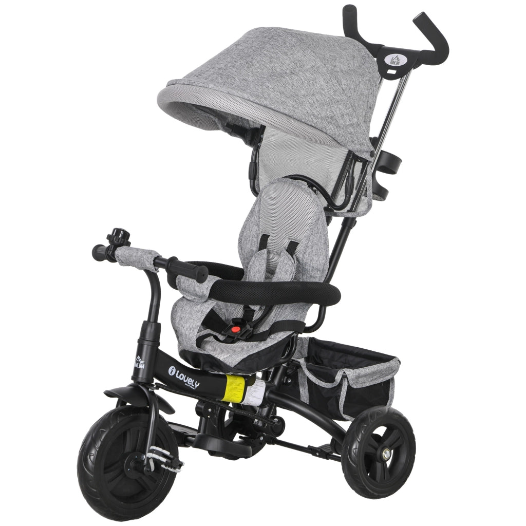 Triciclo Bambini 6 in 1 ¨C Minimal ¨C Grigio