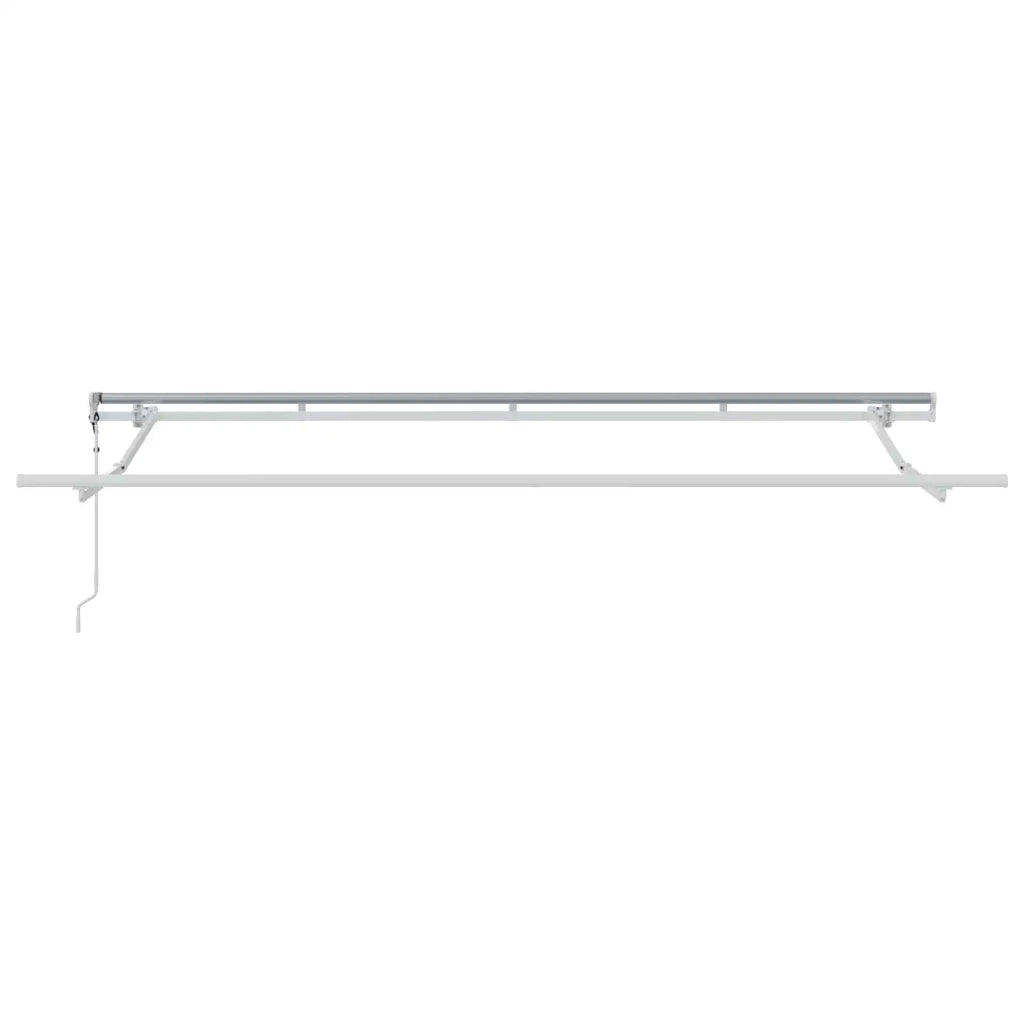 Tenda Retrattile Antracite 400 x 200 cm Poliestere e Alluminio 3329803