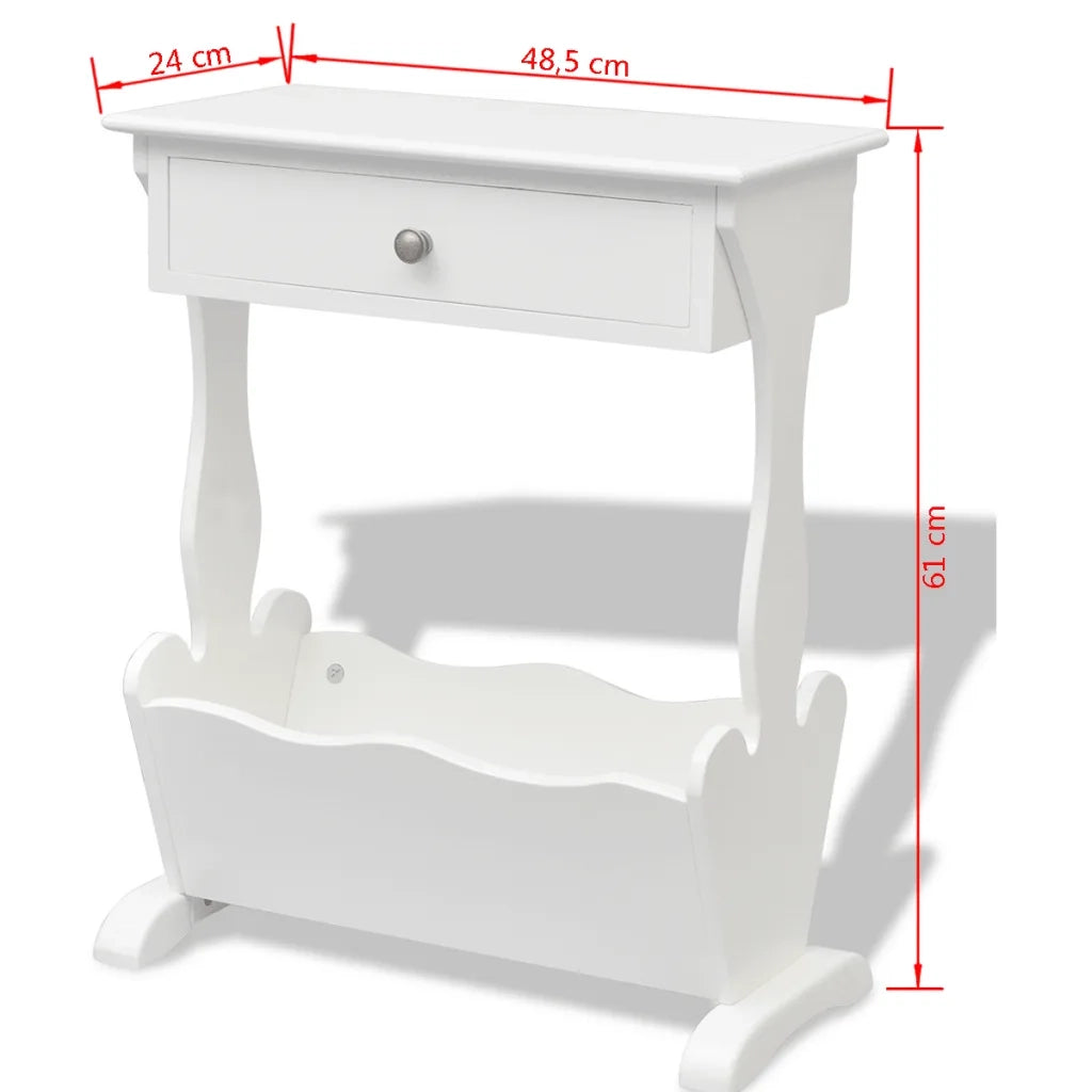 Portariviste Melrose Bianco 242440
