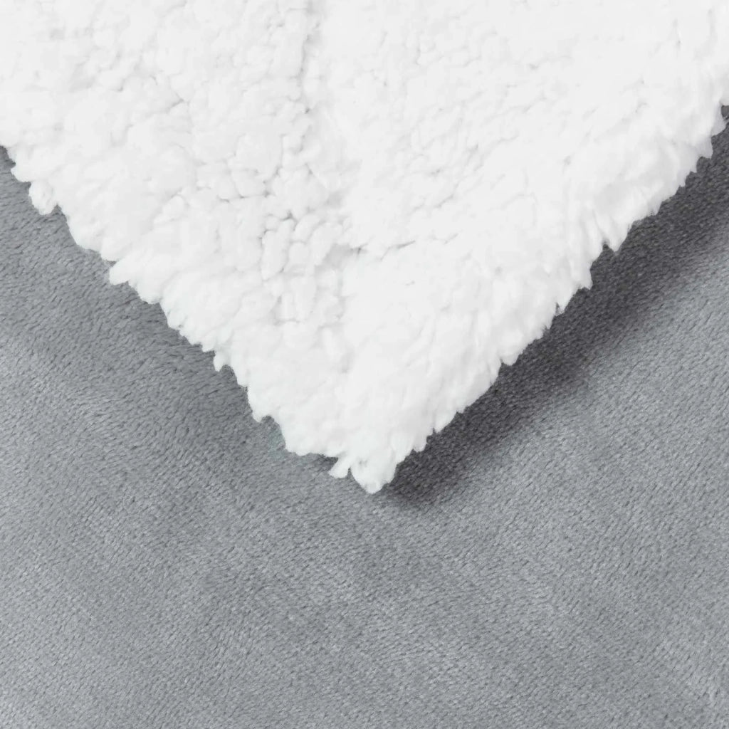 Coperta Grigio 150 x 200 cm Panno 42016986