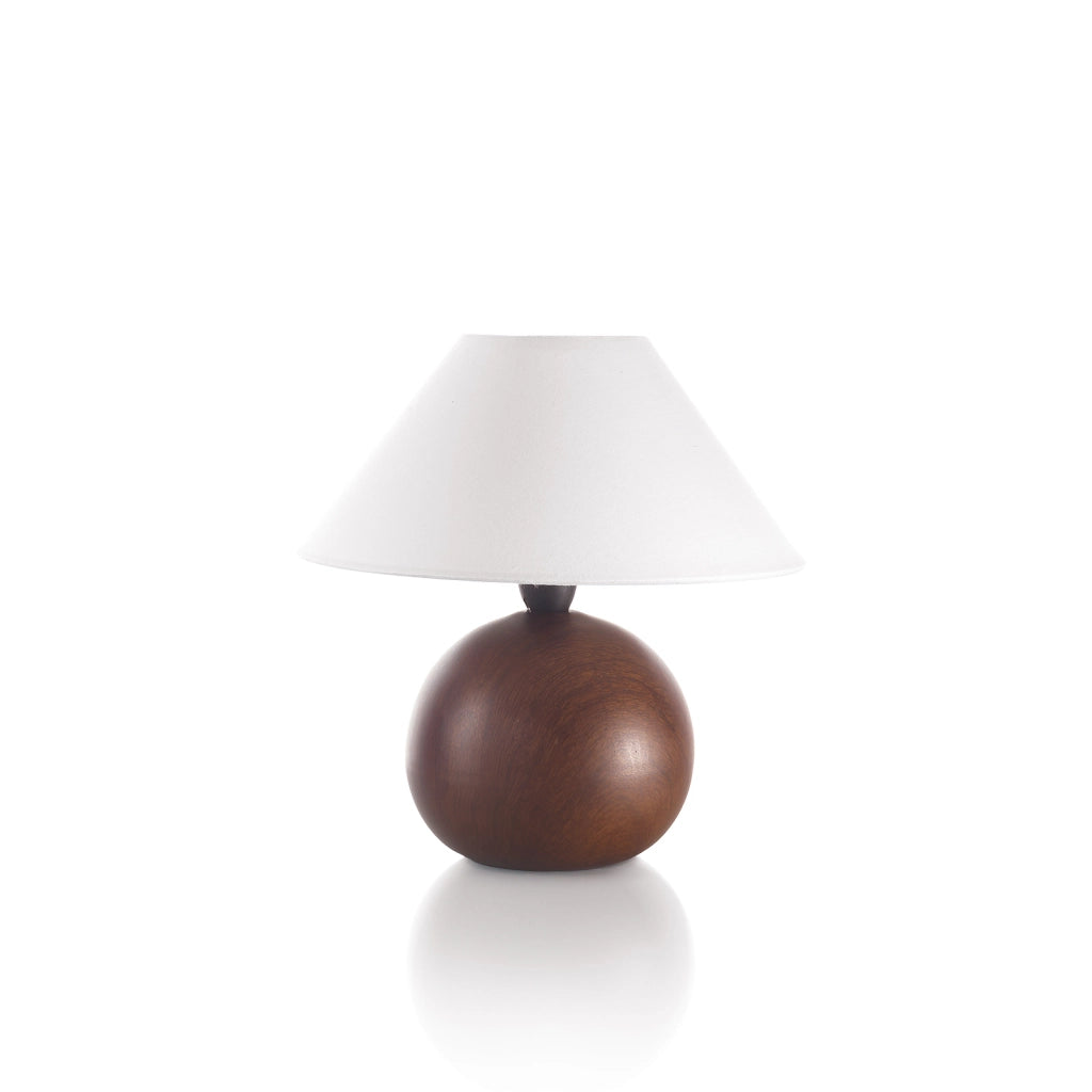 Lampada da tavolo ECLISSA legno rovere