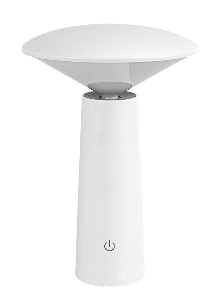 Lampada da tavolo Rabalux Polperro bianca LED 3W USB-C