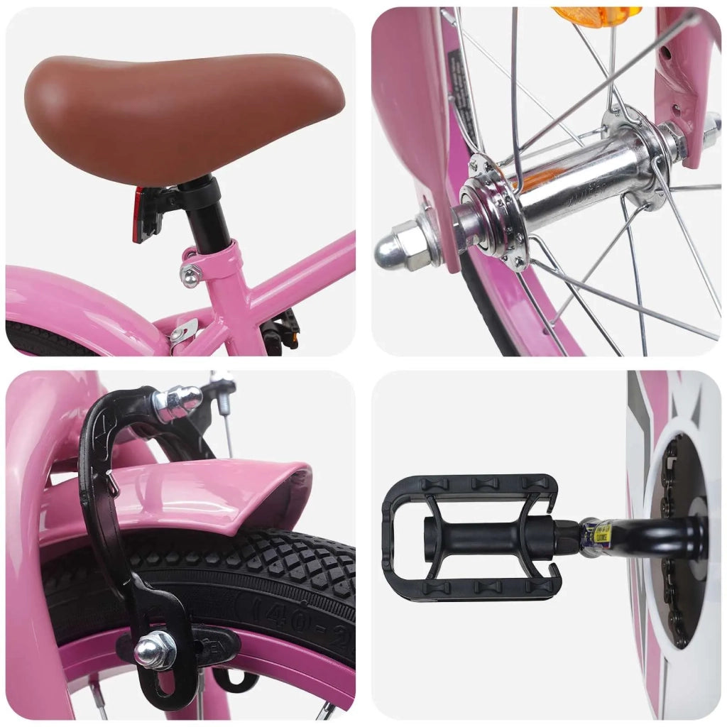 Bicicletta per Bambini 16 Pollici per bambini di 4-6 anni 42009686