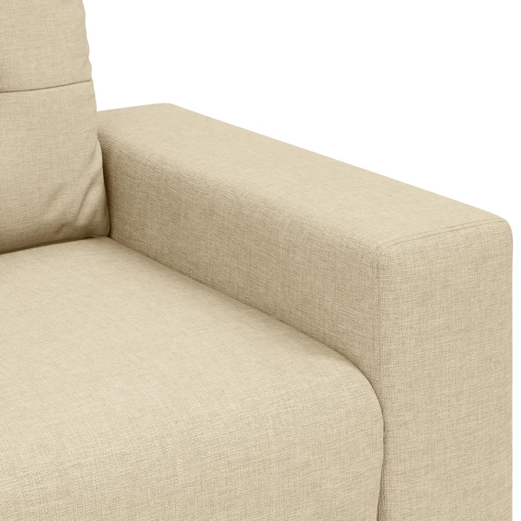 Divano Sedia Crema 100x78x80 cm in Tessuto 4105065