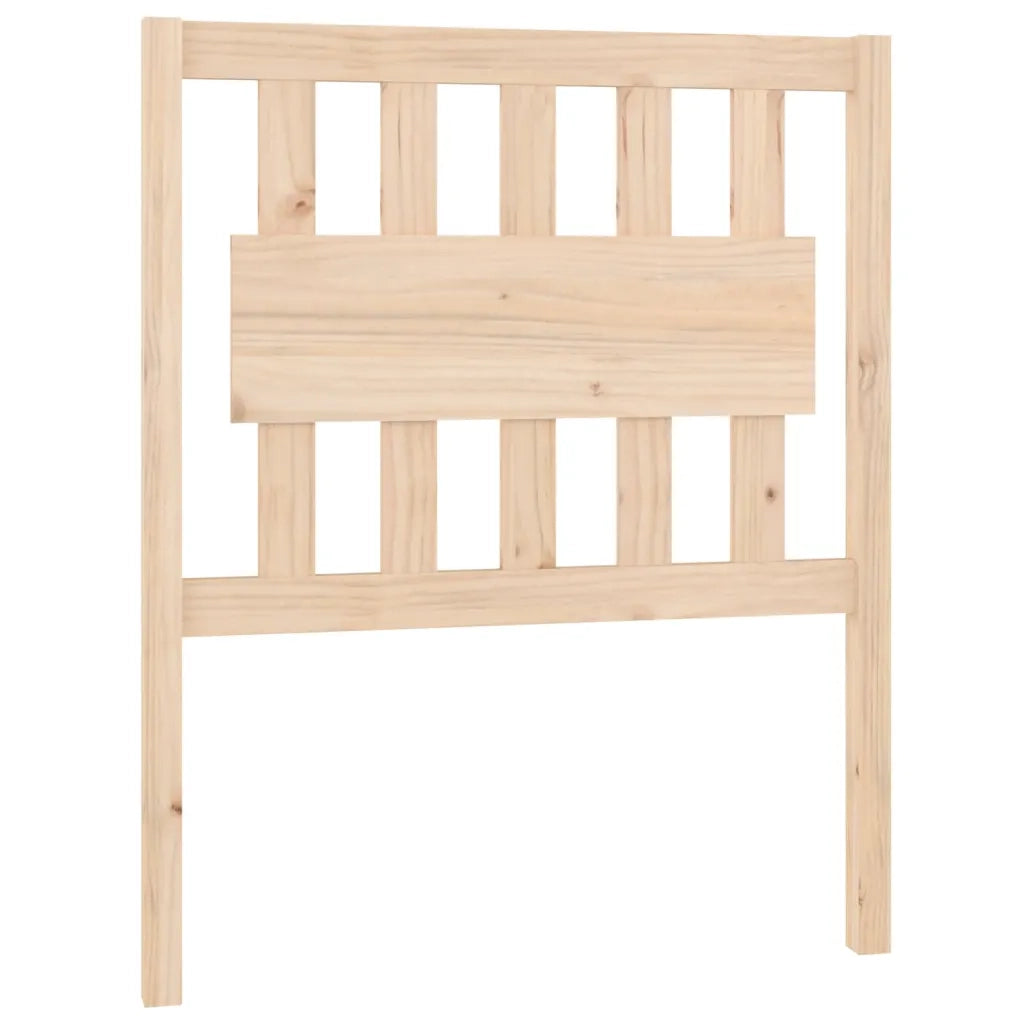Testiera | Testata per Letto 80,5x4x100 cm in Legno Massello di Pino