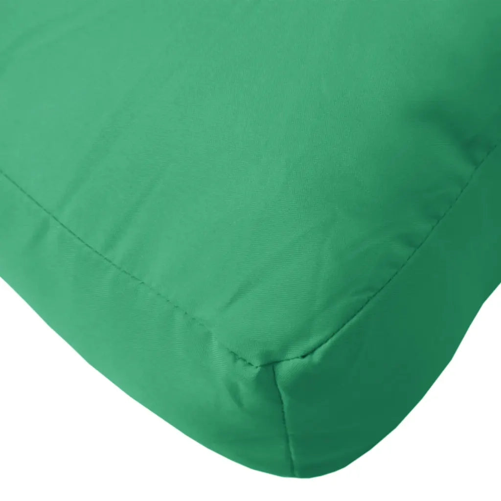 Cuscini per Pallet 2 pz Verdi in Tessuto 360927