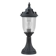 Lampada da esterno a colonna retro verderame E27 Elstead