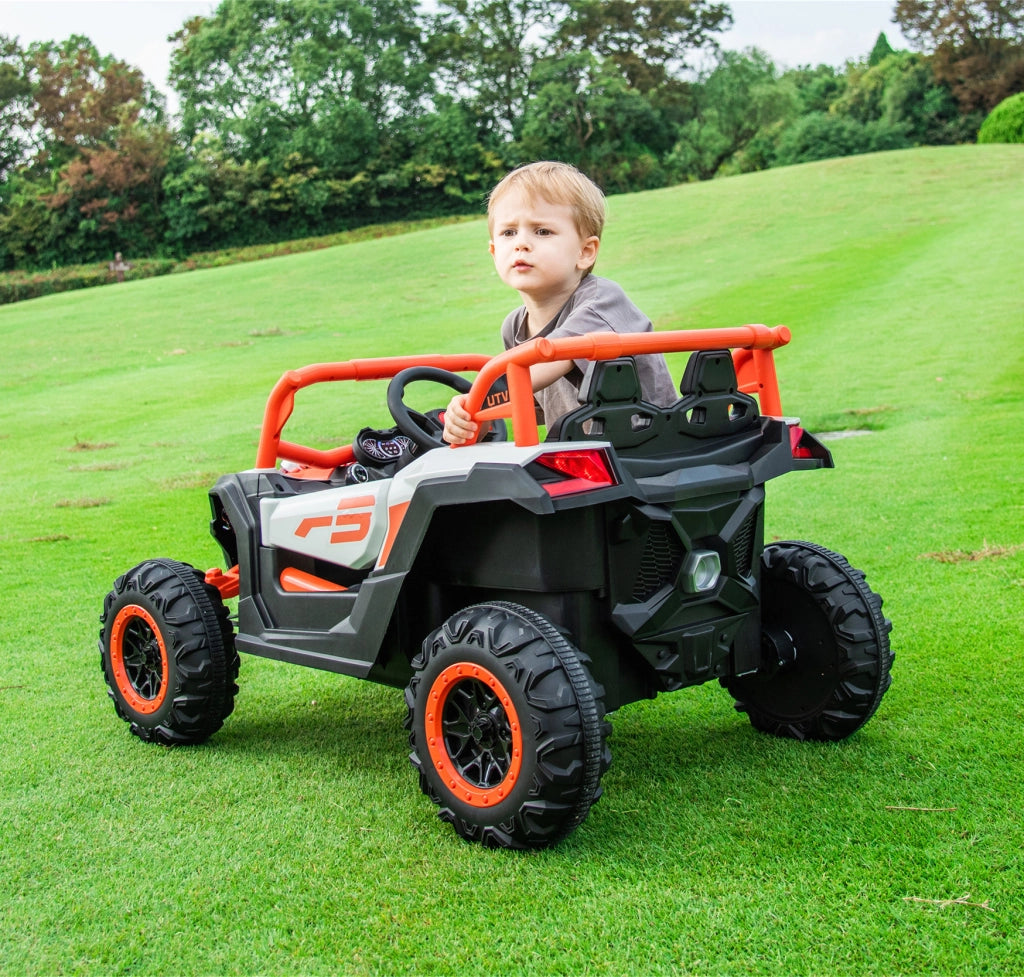 Auto UTV per Bambini ¨C zephmum ¨C 2 Posti, 12V, Telecomando, per 3-6 Anni