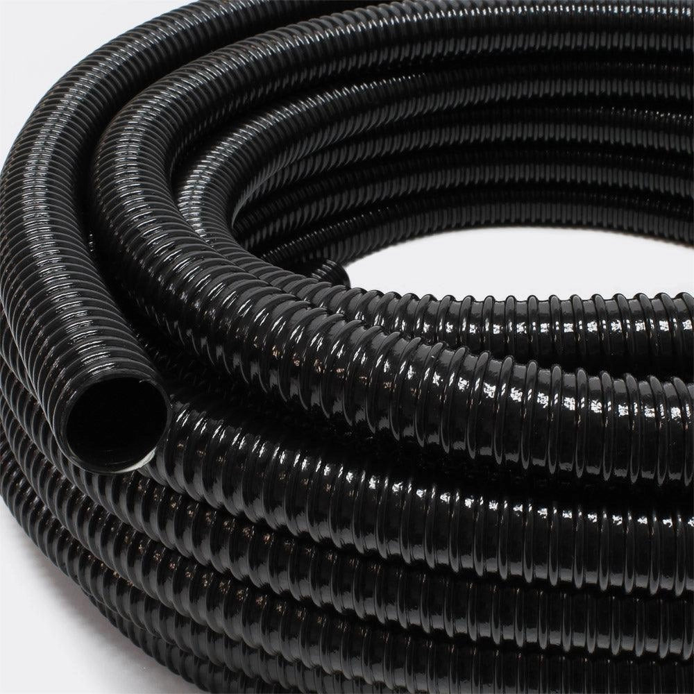 Tubo flessibile a spirale da 5 m per laghetto 50 mm (2") - Nero Giardino fai da te 4216357