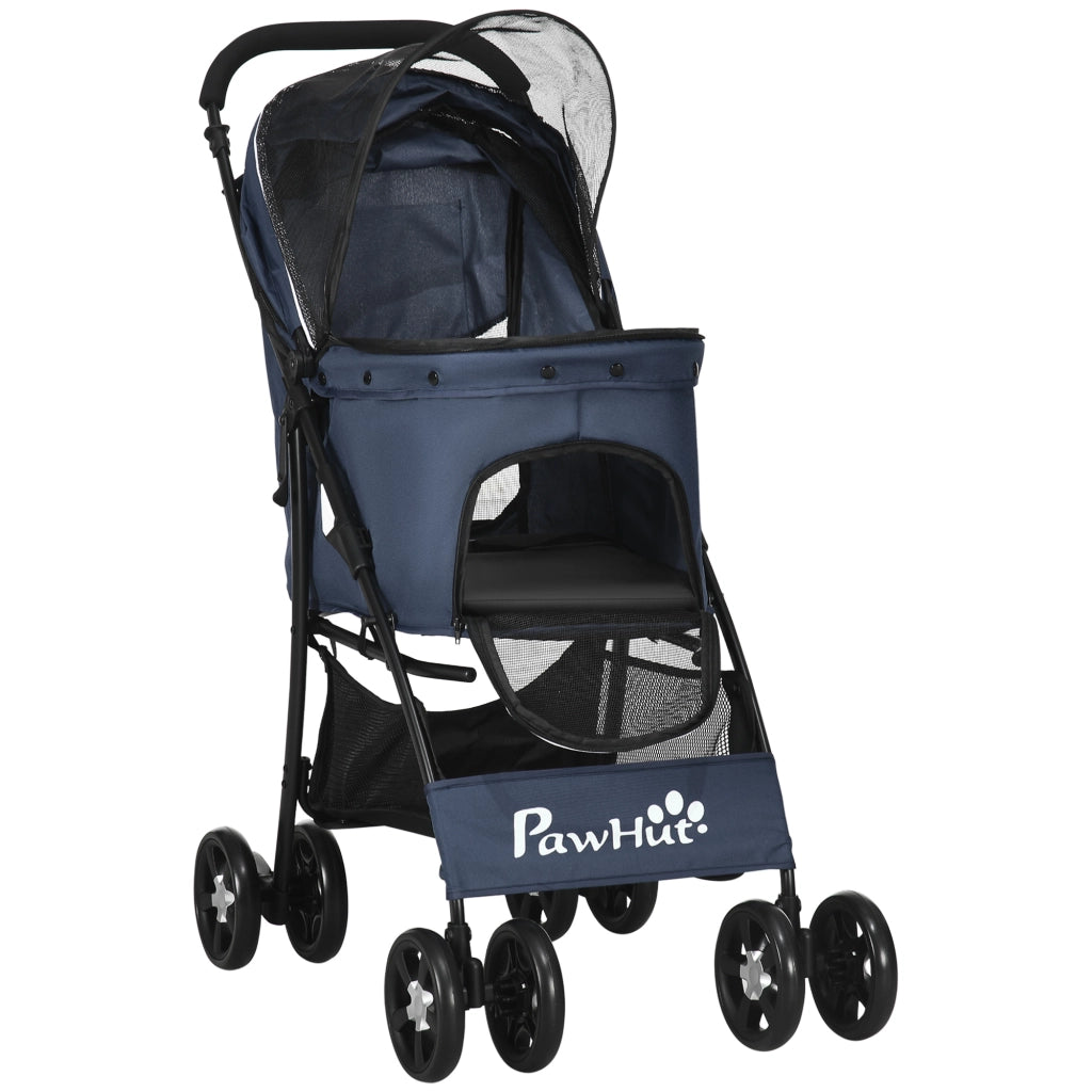 Carrello per Cani Pieghevole ¨C Minimal ¨C 81x48x99 cm Grigio