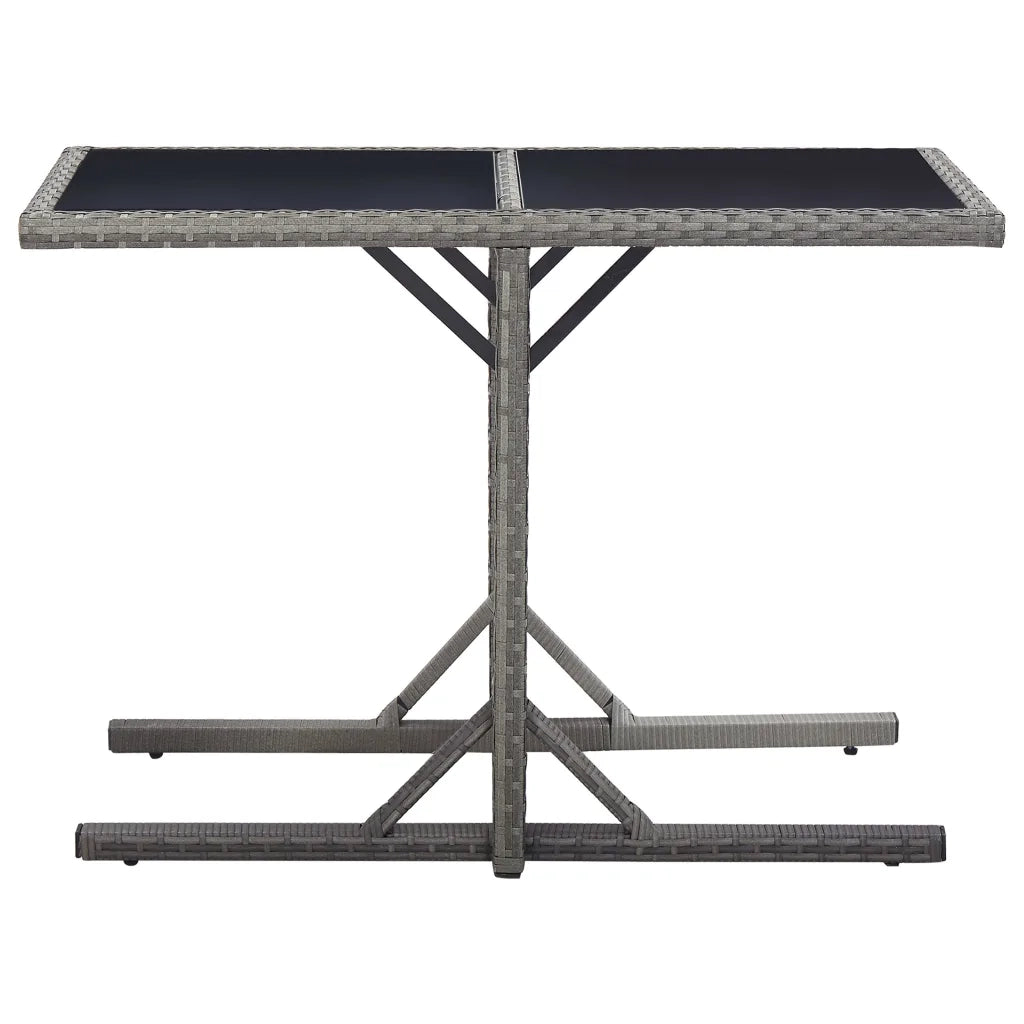 Set Mobili da Pranzo per Giardino 3 pz Grigio 3072480