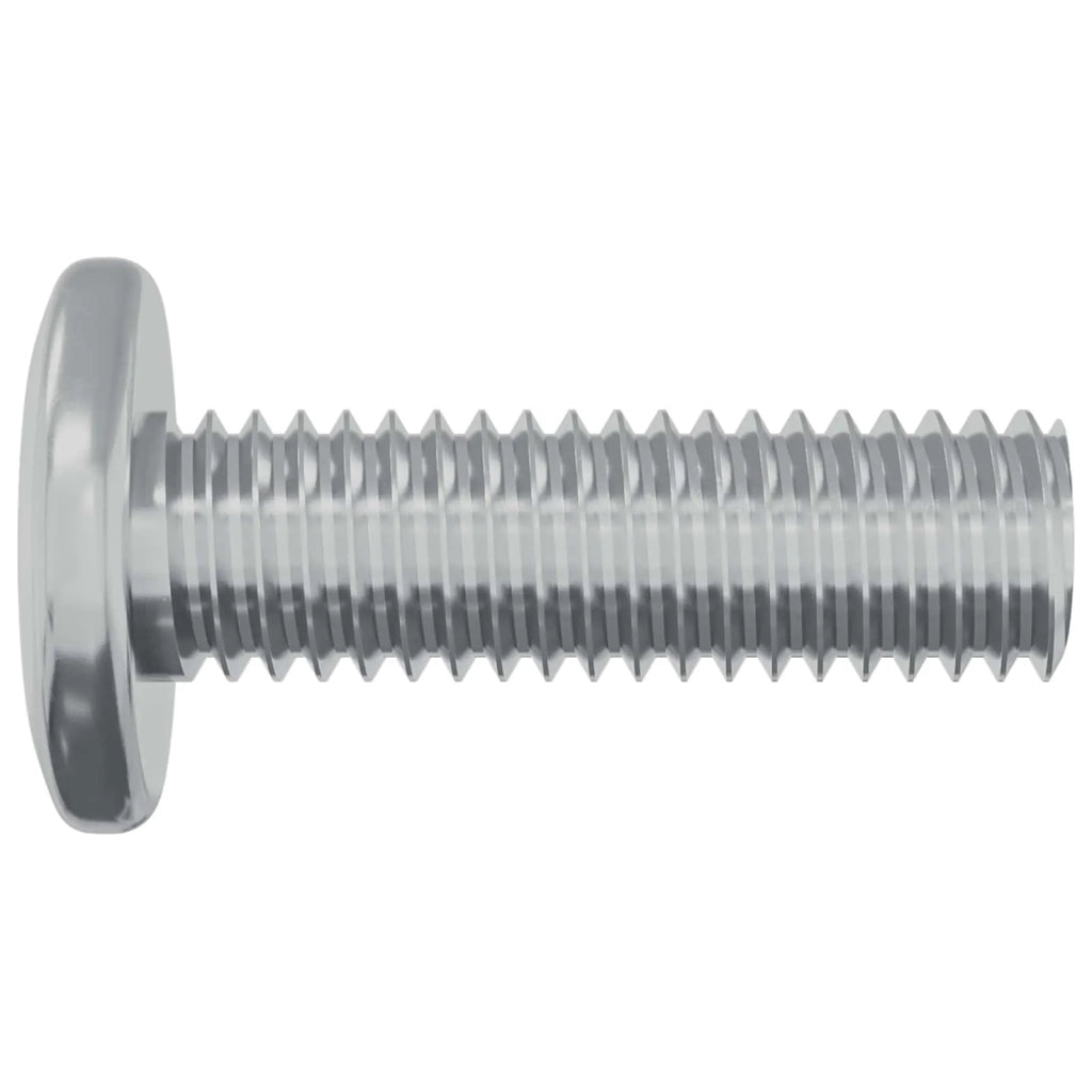 Vite 2 pcs Argento 8 x 25 mm Acciaio 864598