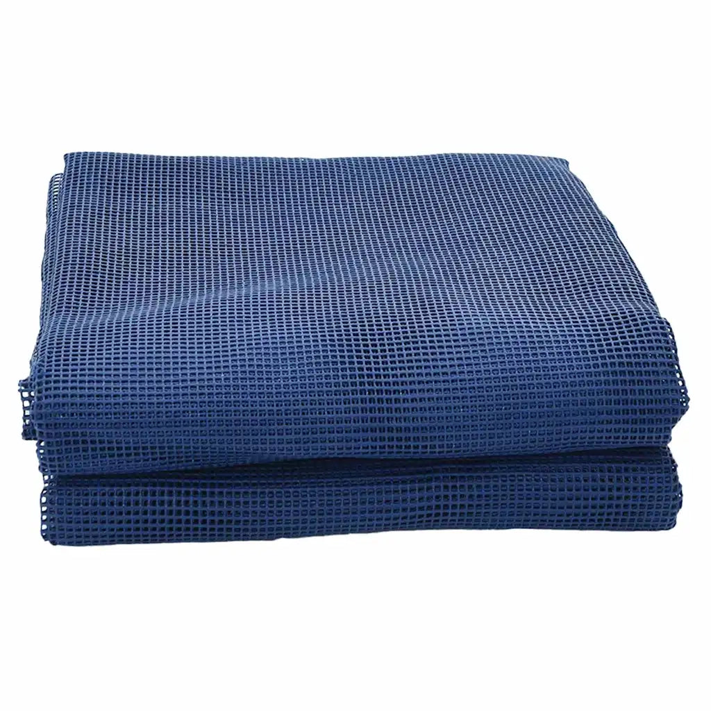 Tappeto da Tenda Blu 400 × 350 cm Poliestere 42002783