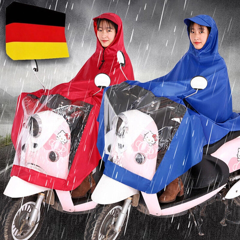 Poncho impermeabile per scooter elettrici ¨C zephmum ¨C universale con cappuccio