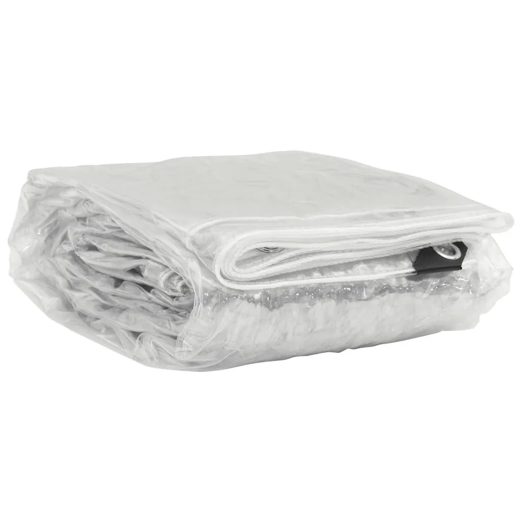 Telone Trasparente con Occhielli 4x10 m in PVC 4018610